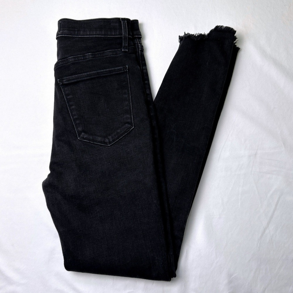 Abercrombie & Fitch Women Ultra High Rise Super Skinny Jeans Black Size 26/2S